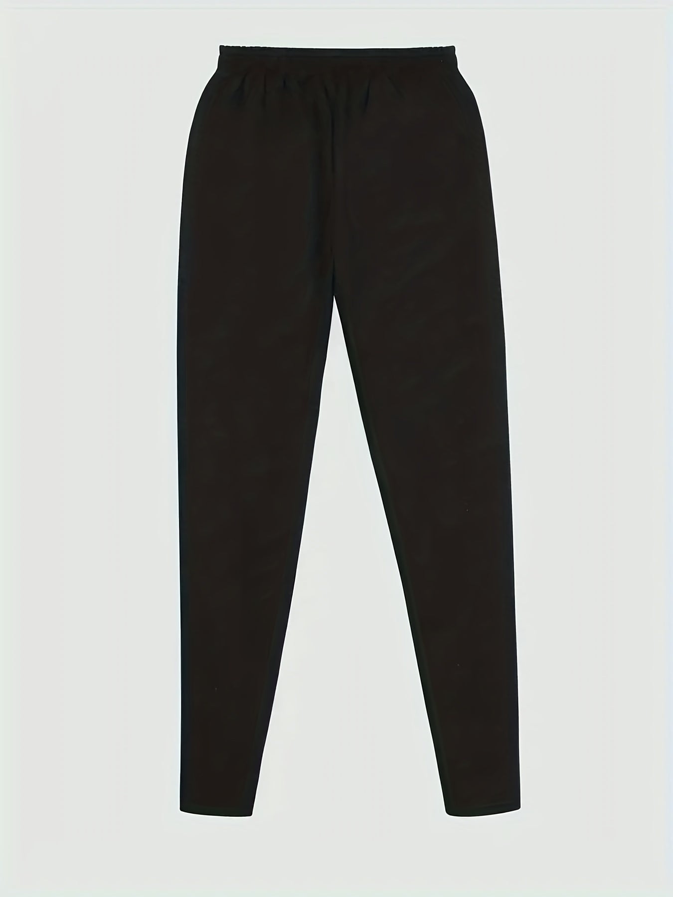 Cactus Pattern Slim Fit Flared Joggers Men's Casual Pants