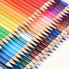 72 48 24 Oily Pencil Set With Rubber And Sharpener