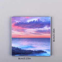 Maiden Heart Sticky Notes 50 Pages Landscape Style Notepad