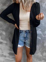  Casual Cover Up Women's Plus Button Up Cardigan
