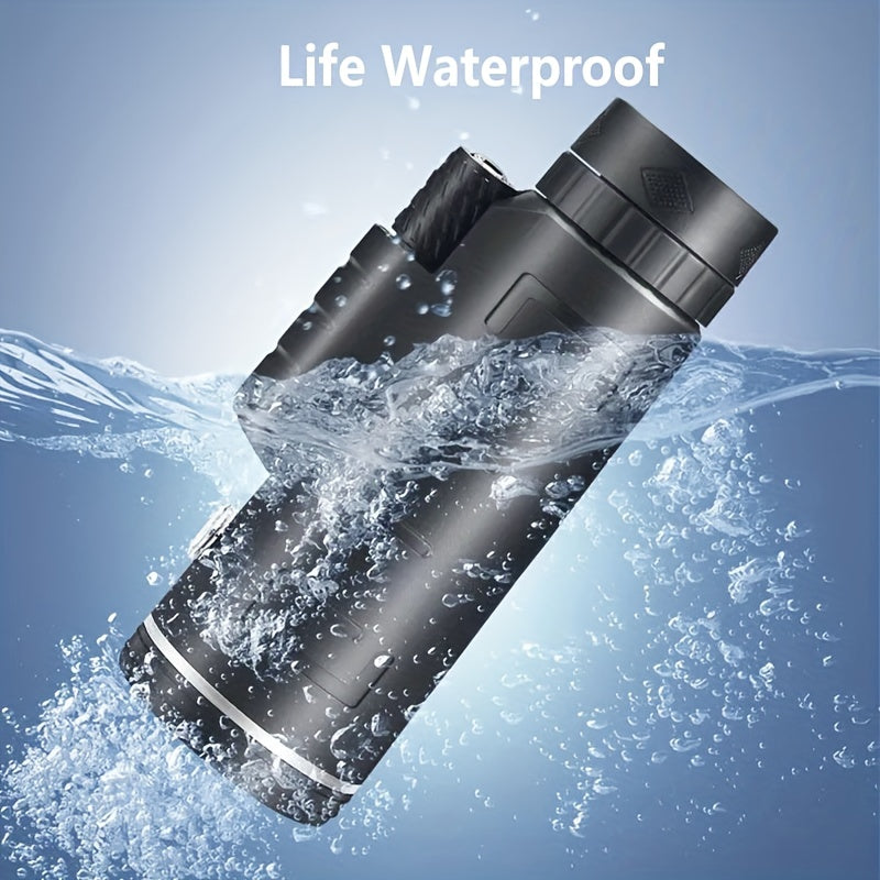 HD 40X60 Monocular Telescope with Compass & Magnifying Glass