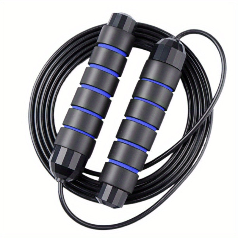 Speed Jump Rope with Memory Foam Handle for Cardio Training