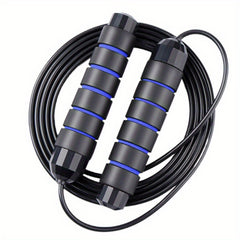 Speed Jump Rope with Memory Foam Handle for Cardio Training