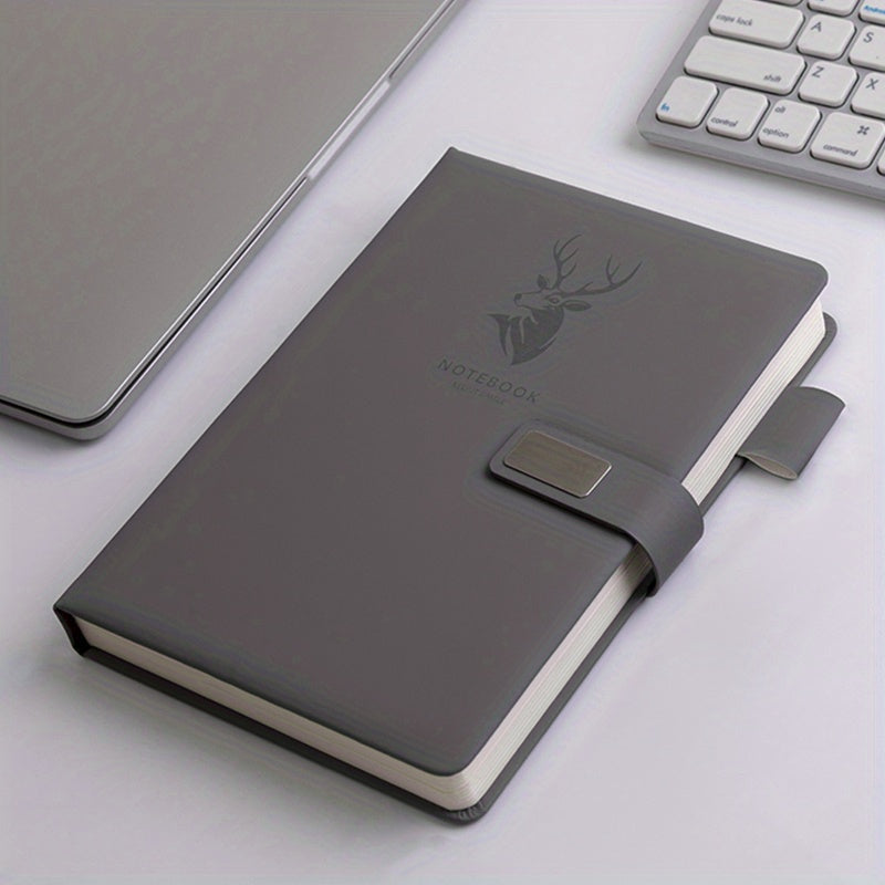 A5 Metal Clip Notebook 360 Pages Thick Notebook Travel Record Book