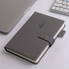 A5 Metal Clip Notebook 360 Pages Thick Notebook Travel Record Book