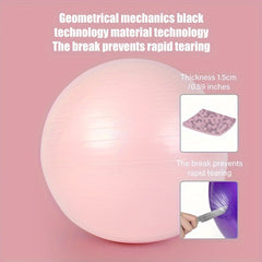 PVC Yoga Ball for Fitness Balance Training 65cm
