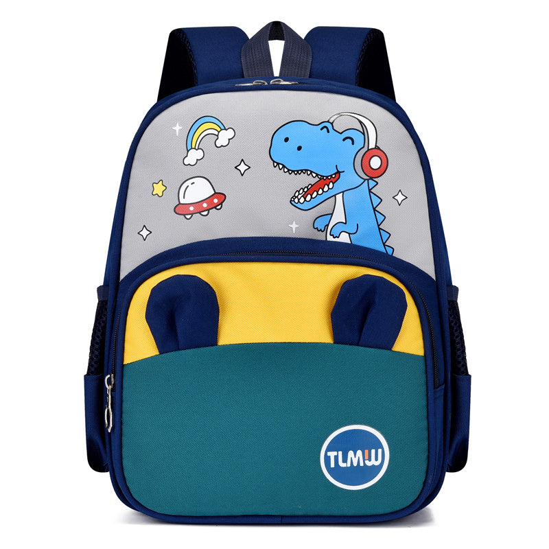 Kids Astronaut Bear Dinosaur Backpack Lightweight Breathable Travel Bag