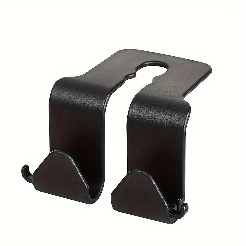 1pc Car Seat Back Hanging Hook Storage Hook Car Double Hook Rear Row