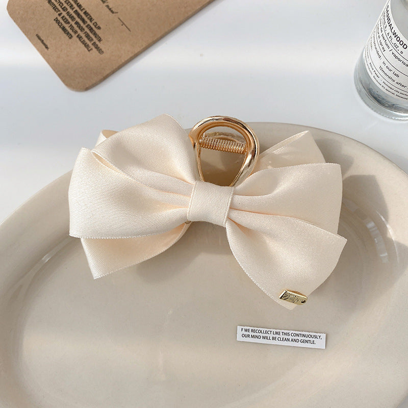 Bowknot Hair Clip Bow Hair Claw Large Barrette Hair Clamp Headdress