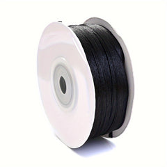 Thin Red Satin Double Face Crafts Ribbon 28 Cm X 86.87 M Roll