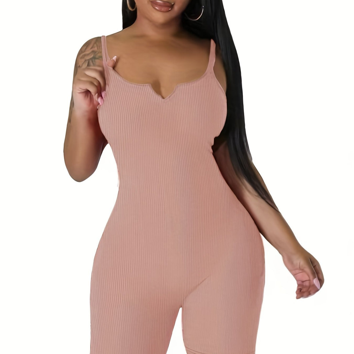 Casual Spaghetti Romper Jumpsuit for Summer