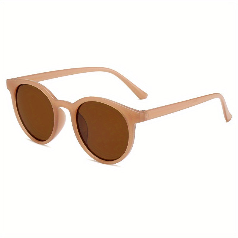 Retro Round Sunglasses UV400 Sun Shades for Beach Travel