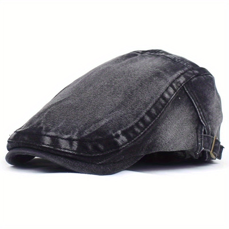 Light Board Newsboy Cap for Middle Aged Dad Men Women