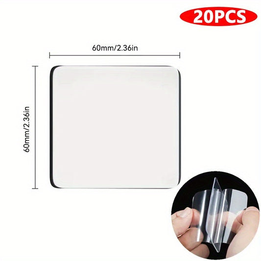 50pcs Double Sided Tape Waterproof Adhesive for Home Kitchen Hotel