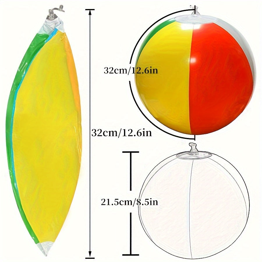 6pcs 6 Beach Balls 12 6inch Outdoor Beach Games Party Balloons Toys