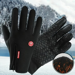 Winter Warm Touch Screen Gloves Waterproof Cold Weather Windproof