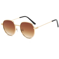 Men's Irregular Metal Sunglasses Personality Shades