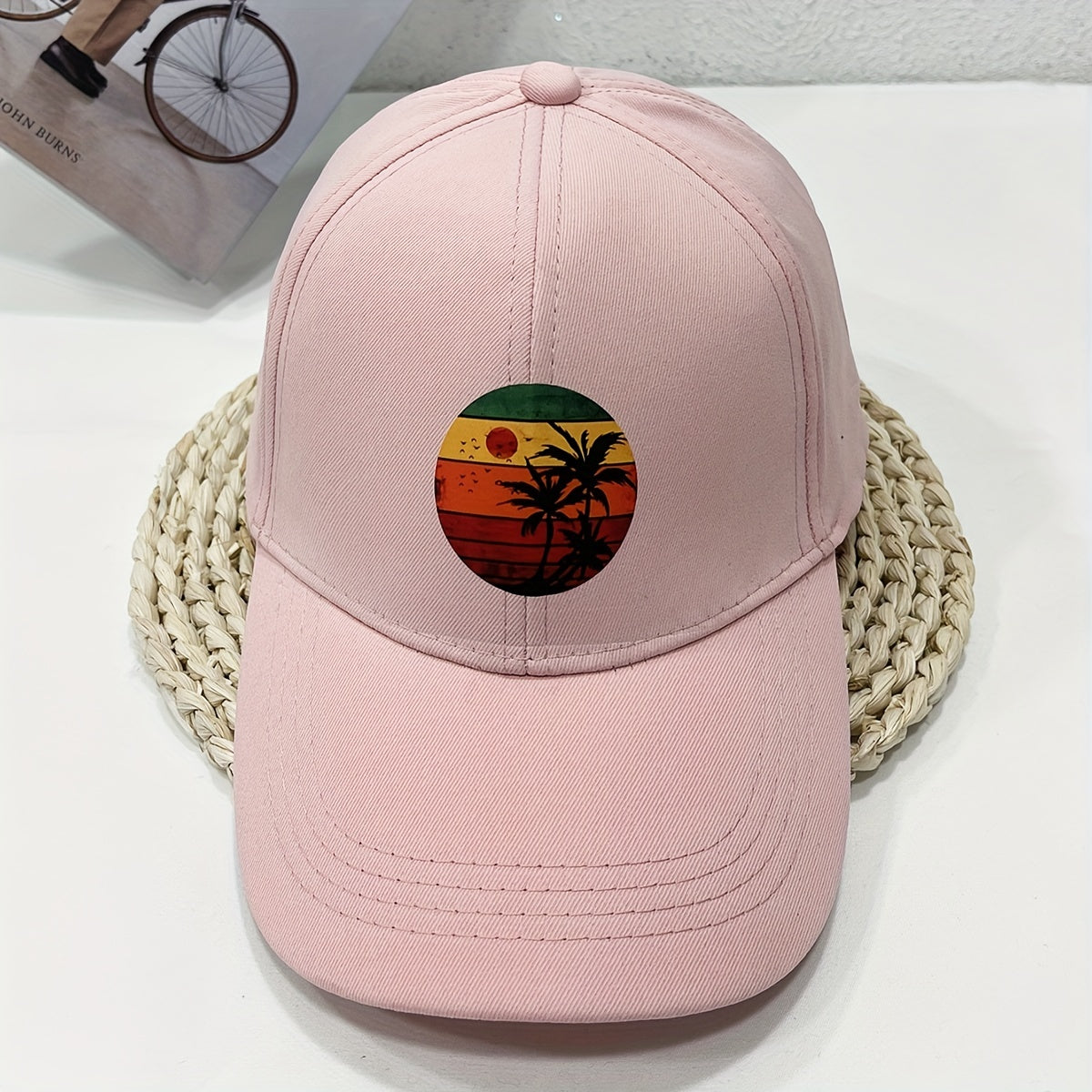 Tropical Sunset Baseball Cap Dad Hat Sun Hats For Women Men
