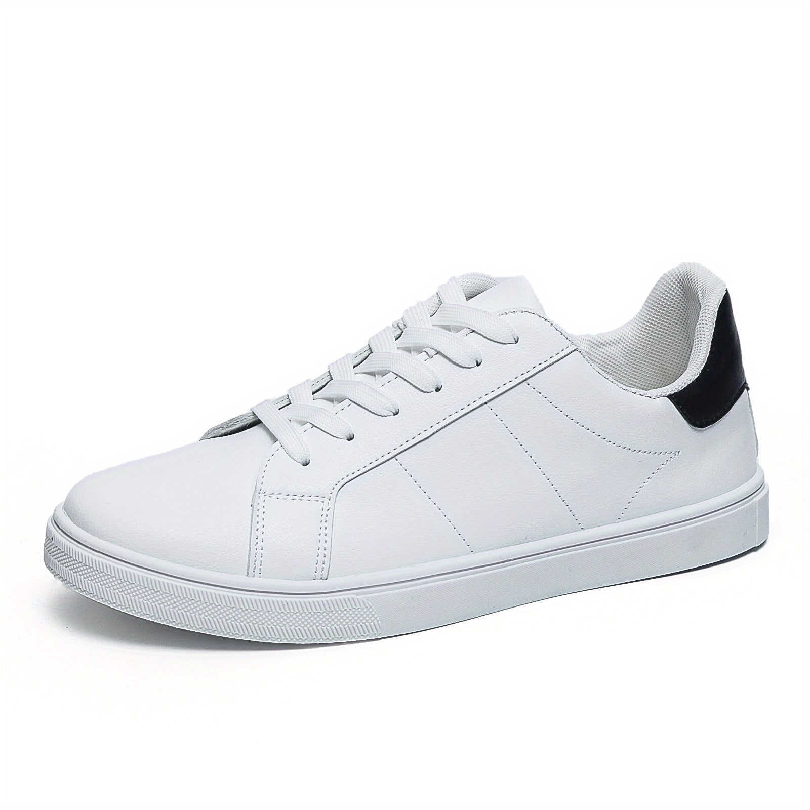 Men's Non slip Skate Shoes Casual Outdoor Lace up Walking Sneakers Flat Shoes