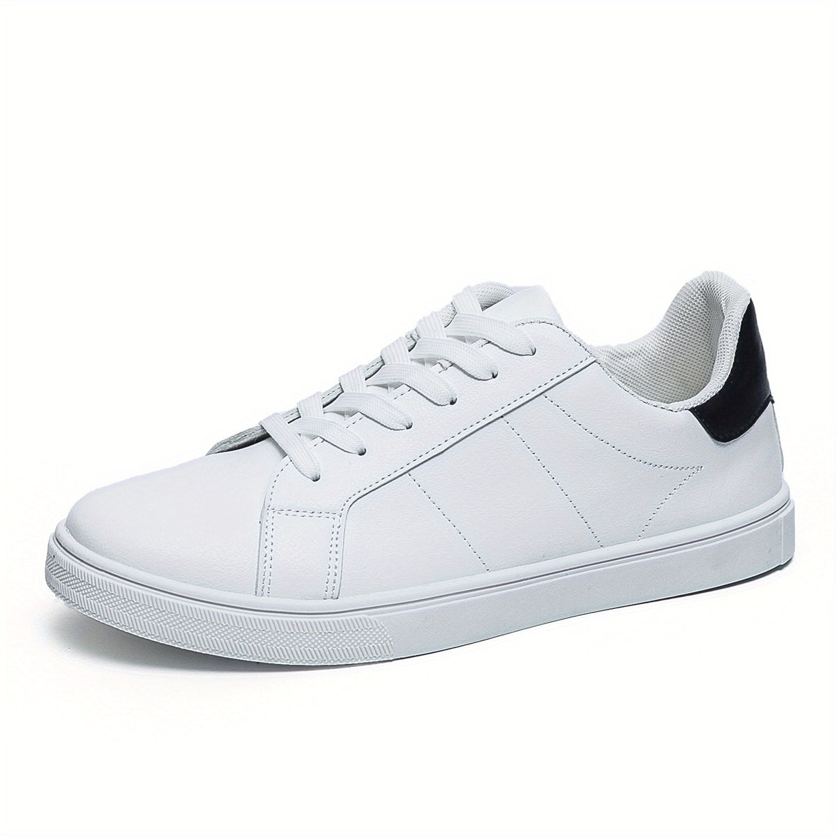 Men's Non slip Skate Shoes Casual Outdoor Lace up Walking Sneakers Flat Shoes