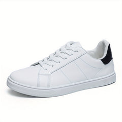 Men's Non slip Skate Shoes Casual Outdoor Lace up Walking Sneakers Flat Shoes