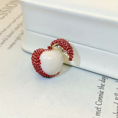 Lychee Brooch With Anti Slip Buckle Men's Pin