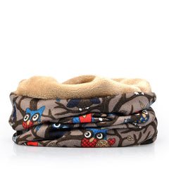 Women Baggy Beanie Hat Stretch Infinity Scarf Head Wrap Cap