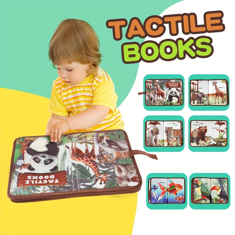 Interactive Animal Touch Book for Babies and Toddlers