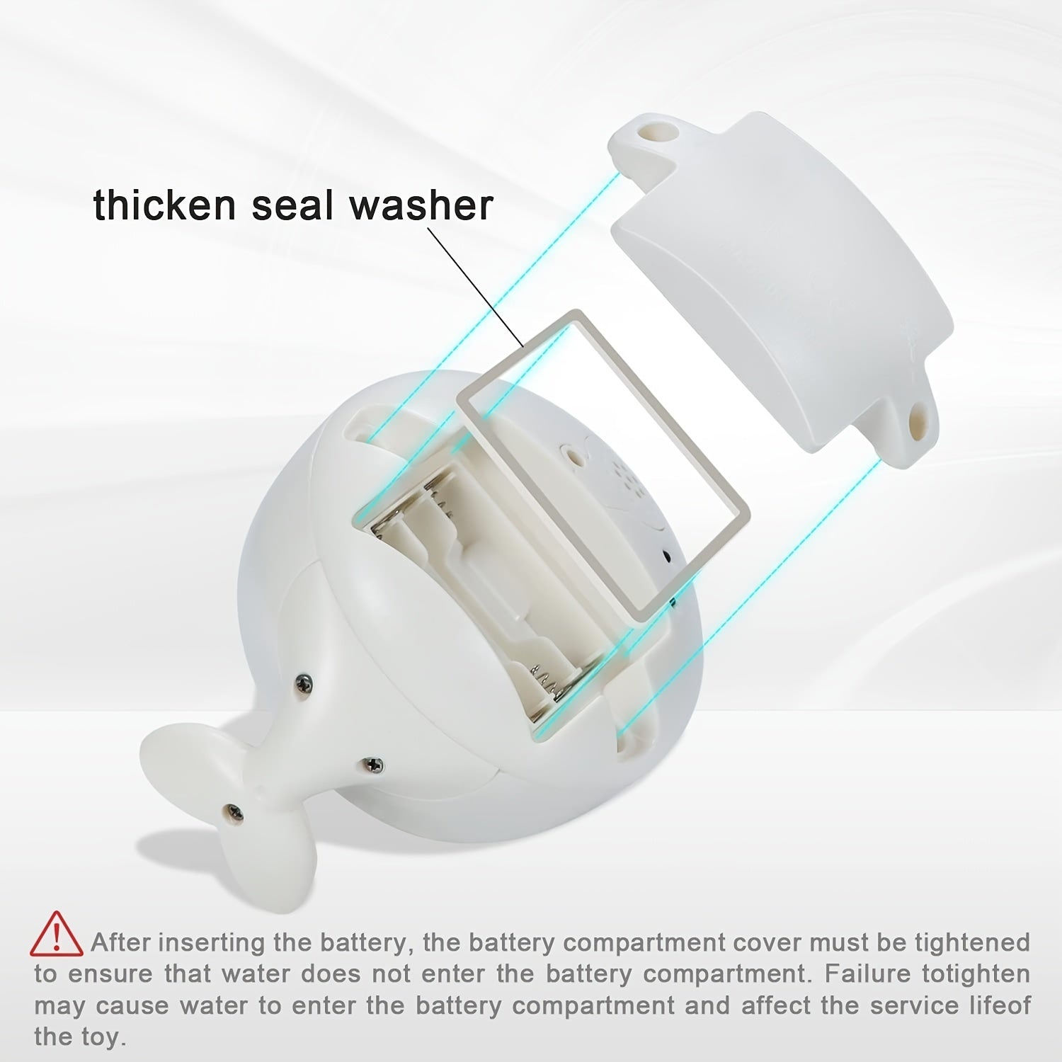 Light Up Whale Spray Water Bath Toy for Toddlers