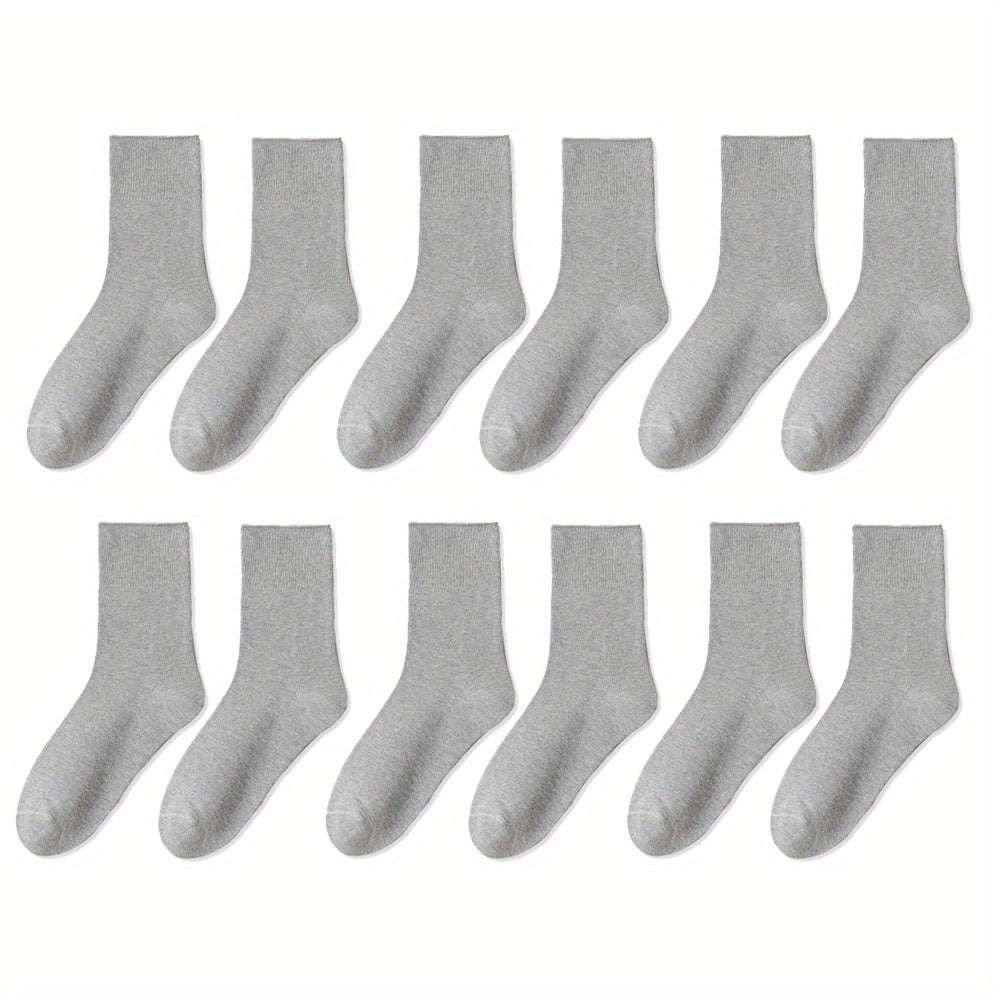 6 Pairs Comfy Breathable All Match Women's Socks Stockings