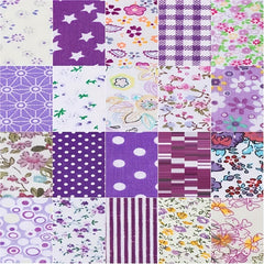 40pcs Cotton Quilting Fabric Strips Jelly Roll for Patchwork Craft