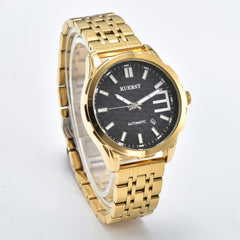 KUERST Teenager Men's Steel Strap Luminous Watch