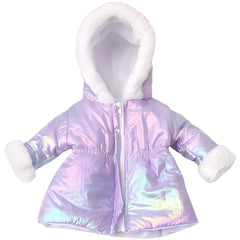 17 18 Inch Winter Baby Doll Outfit Newborn Warm Clothing Single Coat
