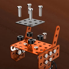 Metal Assembled Toy Car Off road Vehicle Model Assembly Vehicle Toys Box