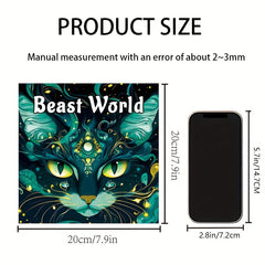 Beast World Coloring Book: Perfect for Halloween & Thanksgiving