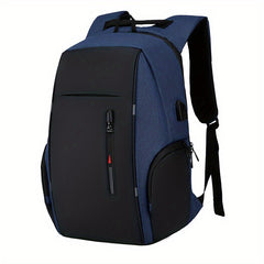 Men's Anti Theft Laptop Business Backpack with USB Charging Port