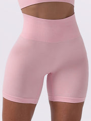 High Waist Seamless Biker Shorts for Women