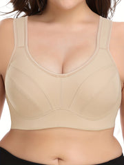  Comfy Sports Bra Full Cover High Impact Supportive Underw