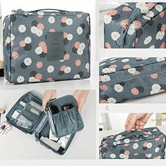 Nylon Waterproof Makeup Brushes Pouch Lightweight Travel Bag