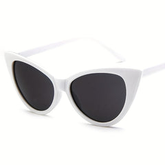Y2K Cat Eye Sunglasses Hiphop Block Glasses UV400