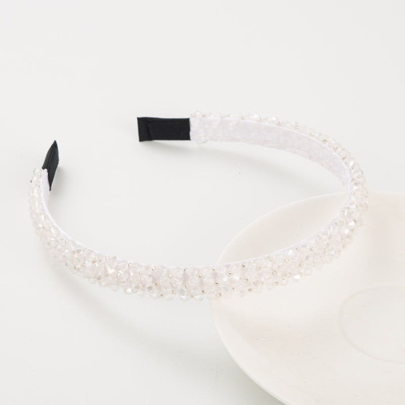 Sparkle Crystal Rhinestone Headbands Beaded Hair Hoop Band Hair Accessories