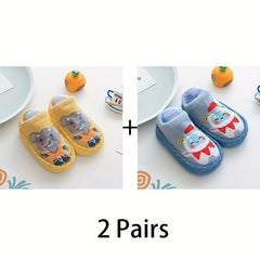 Baby Cartoon Pattern Non-slip Floor Socks Soft Bottom Toddlers Walking Socks