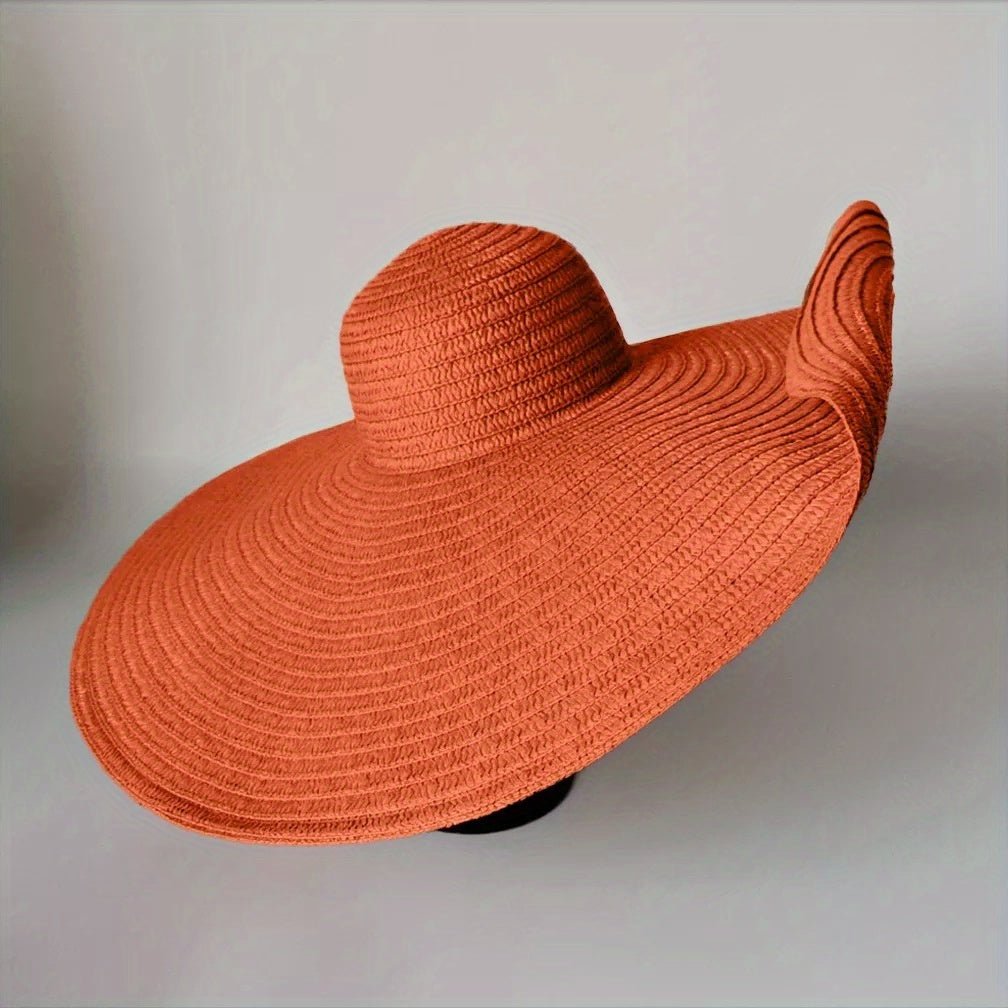 Floppy Sun Hat Wide Brim Beach Summer UV Protection Straw Hats