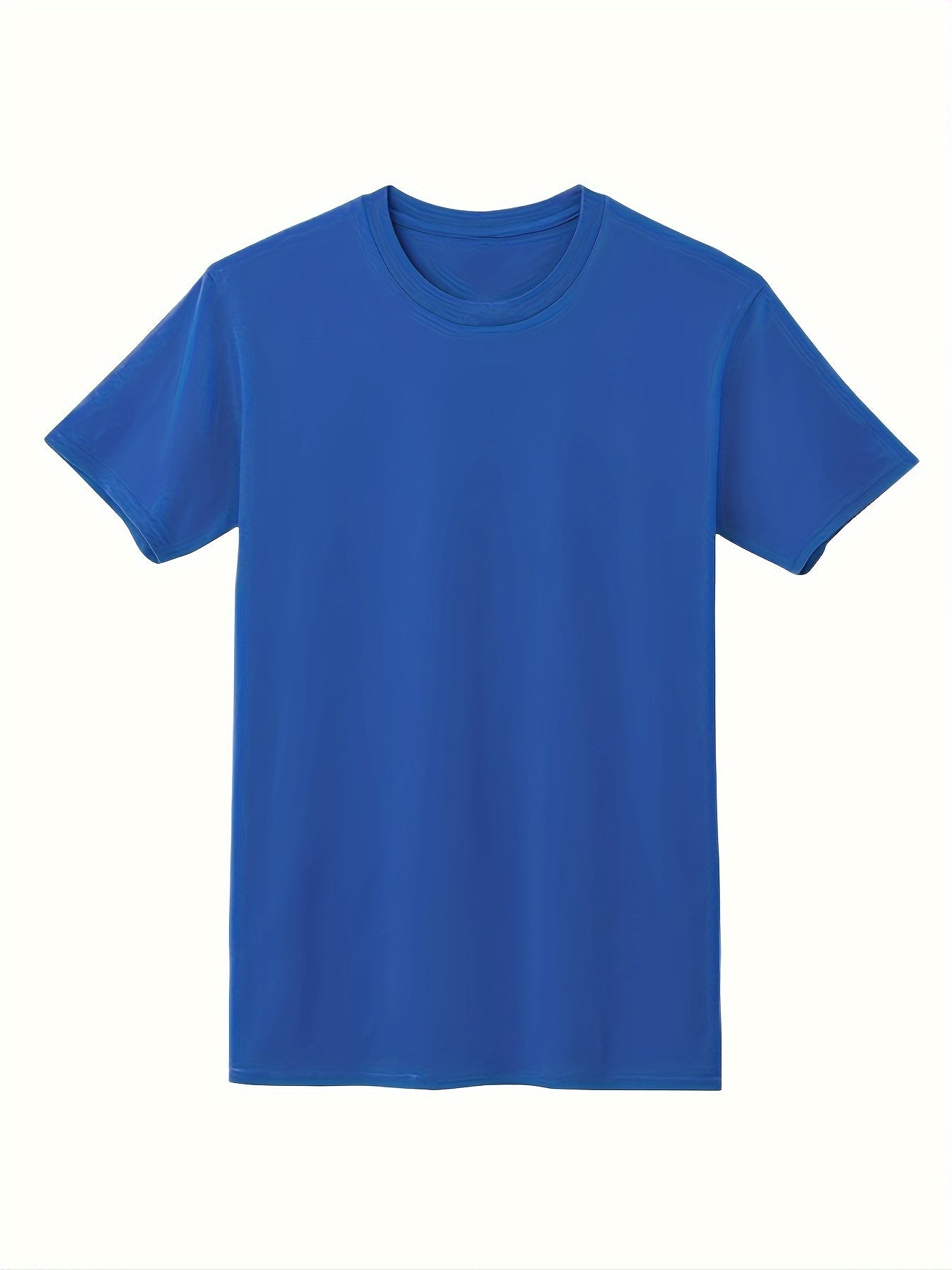 3pcs Women's Solid Round Neck Sports T-shirt