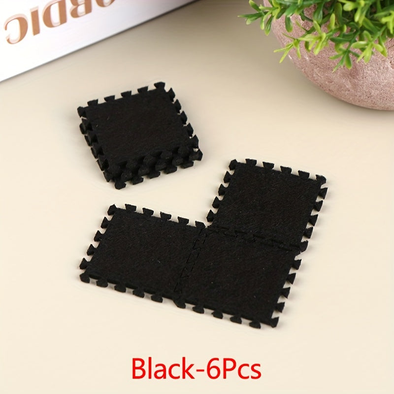 6pcs 1:12 Dollhouse Rug Carpet Multicolor Mat Model Furniture Decor Toy