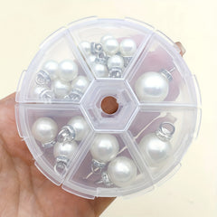 Classic Pearl Shape Pendants for DIY Jewelry Making