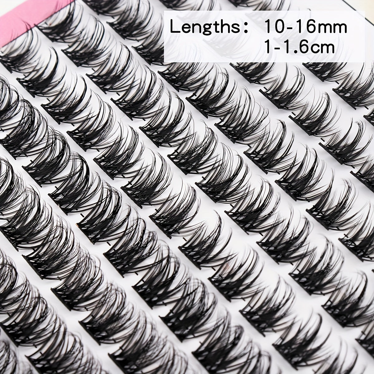 DIY Eyelash Extensions Kit 120pcs Clusters False Eyelashes