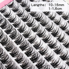 DIY Eyelash Extensions Kit 120pcs Clusters False Eyelashes