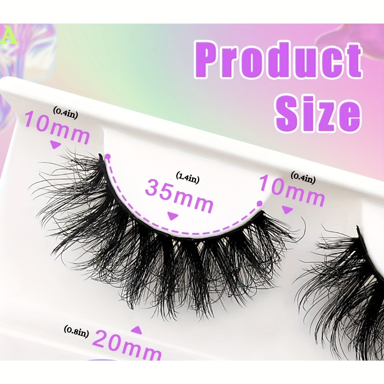 5 Pairs Thick Faux Mink False Eyelashes