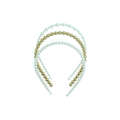 Faux Pearl Hairbands Bridal Hair Hoop Wedding Hair Accessories